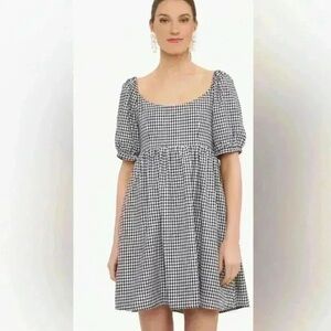 Pomander Place x Tuckernuck Abigail Beachwood Gingham Dress EUC, no defects!